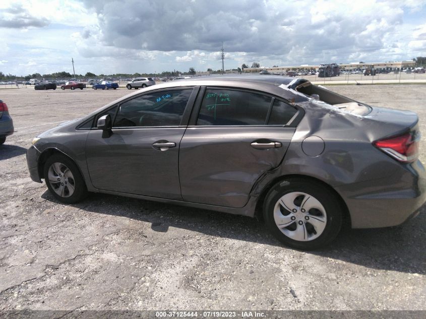 2013 HONDA CIVIC SDN LX - 19XFB2F54DE012393