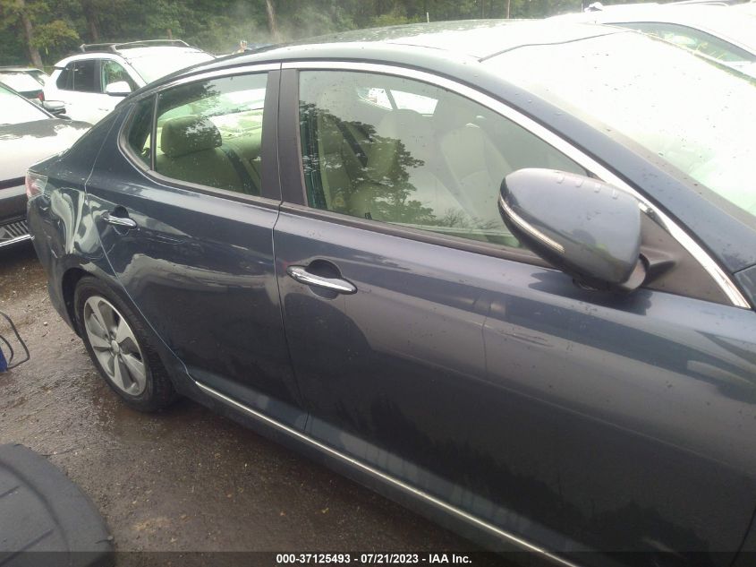 2014 KIA OPTIMA HYBRID EX - KNAGN4AD5E5074658