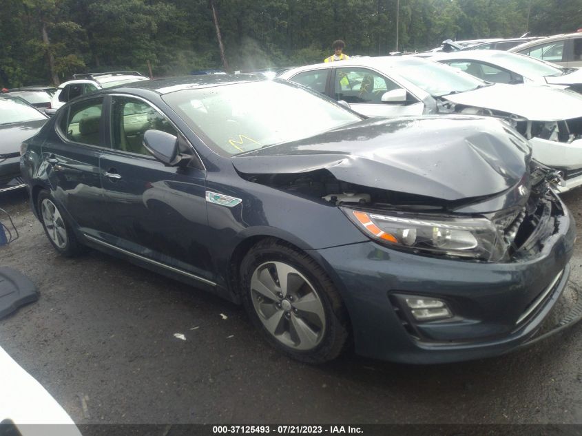 2014 KIA OPTIMA HYBRID EX - KNAGN4AD5E5074658