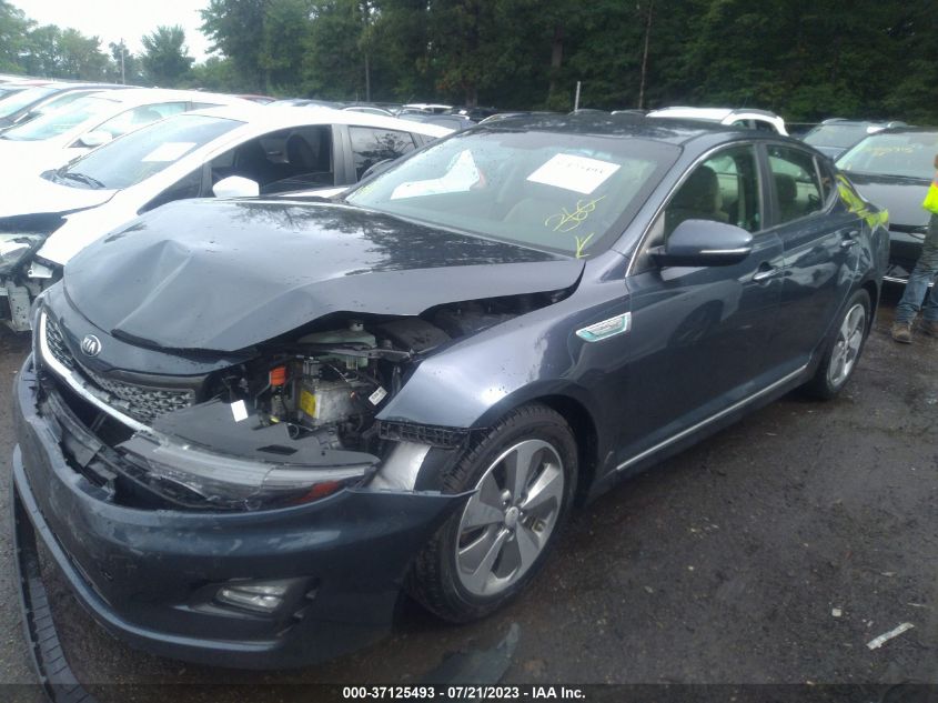 2014 KIA OPTIMA HYBRID EX - KNAGN4AD5E5074658