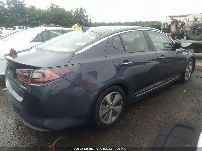 2014 KIA OPTIMA HYBRID EX - KNAGN4AD5E5074658