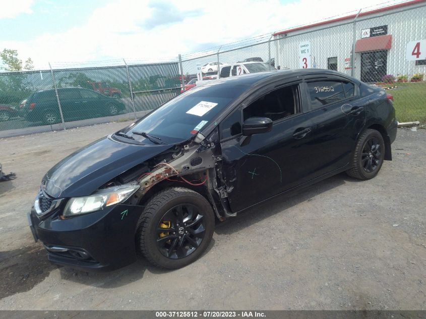 2014 HONDA CIVIC SEDAN EX - 19XFB2F8XEE222508