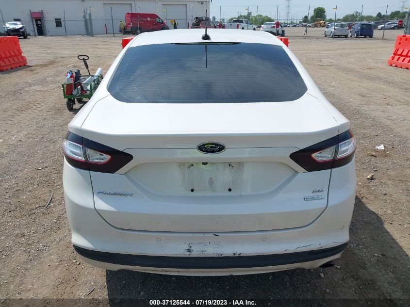 2016 FORD FUSION SE - 3FA6P0HD3GR272667