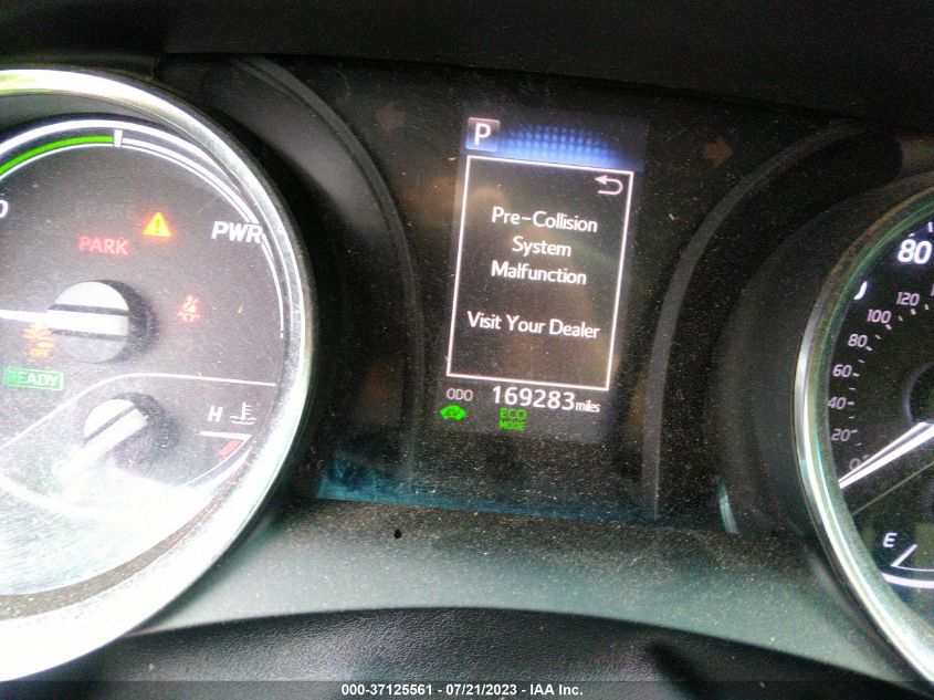 2018 TOYOTA CAMRY HYBRID - 4T1B21HK5JU007904