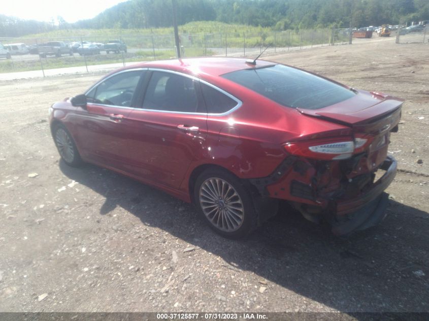 2013 FORD FUSION TITANIUM - 3FA6P0K99DR110610