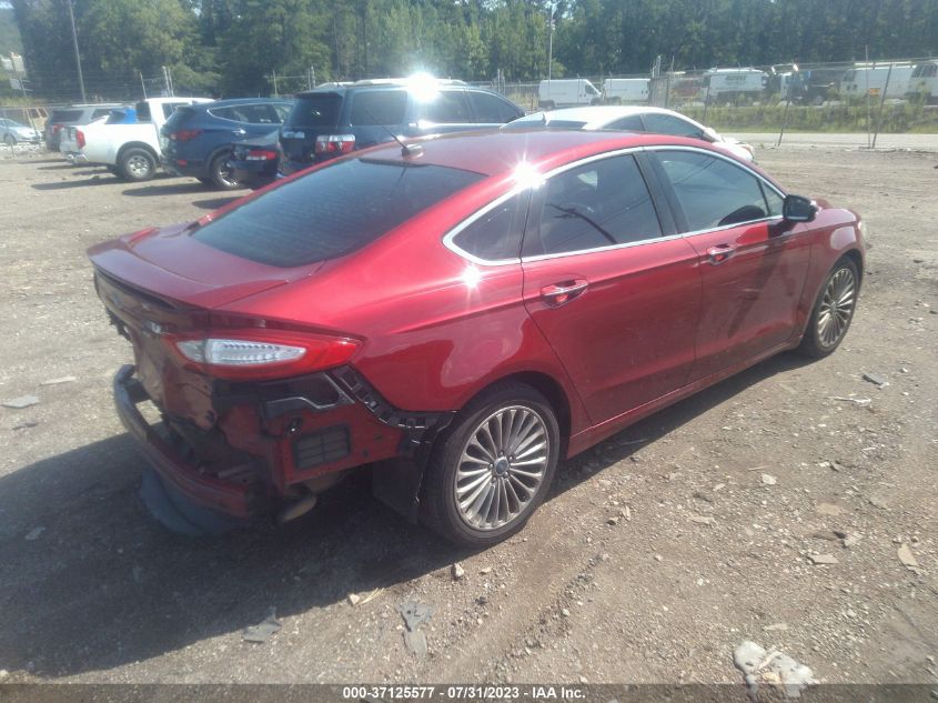 2013 FORD FUSION TITANIUM - 3FA6P0K99DR110610