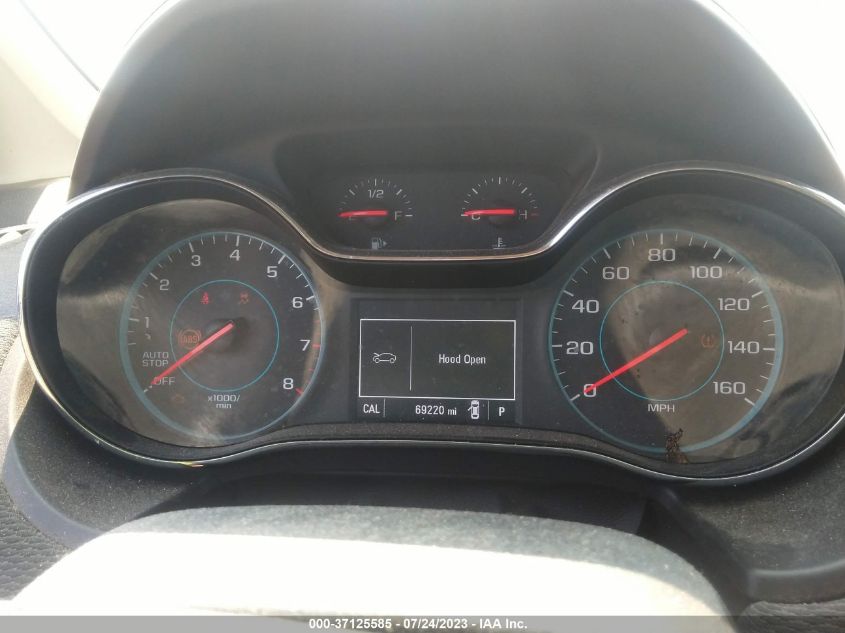 2018 CHEVROLET CRUZE LT - 1G1BE5SM0J7115996