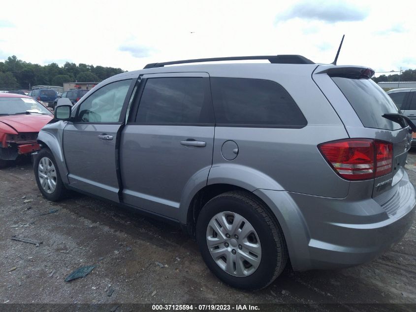 2019 DODGE JOURNEY SE VALUE PKG - 3C4PDCAB3KT868262