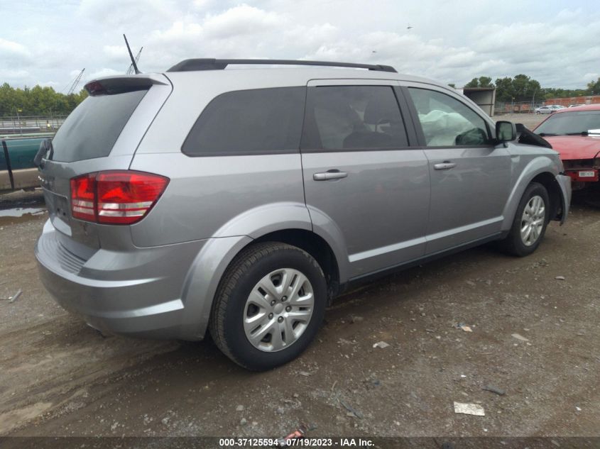2019 DODGE JOURNEY SE VALUE PKG - 3C4PDCAB3KT868262