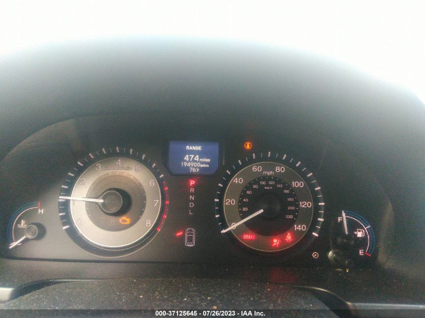 2013 HONDA ODYSSEY TOURING - 5FNRL5H92DB077524