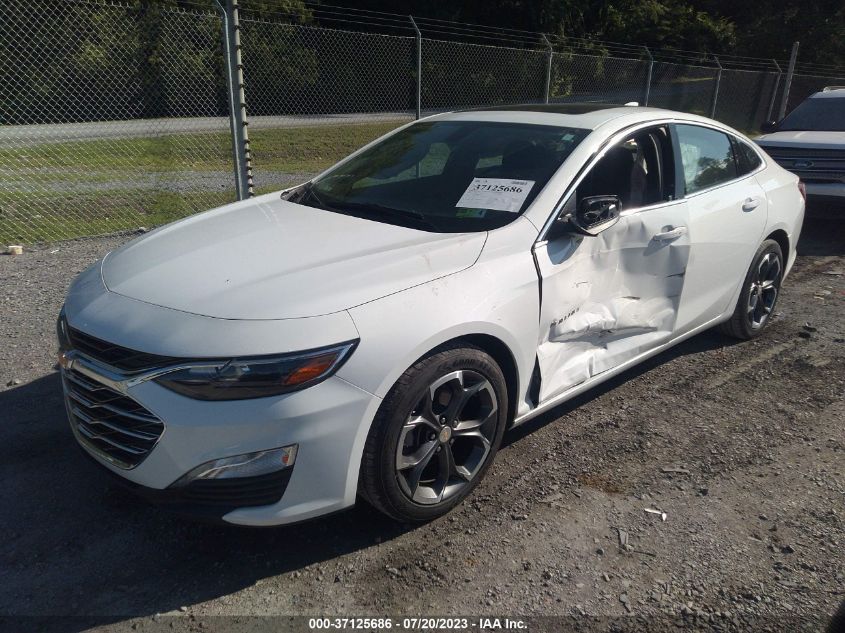 2022 CHEVROLET MALIBU LT - 1G1ZD5ST1NF130379