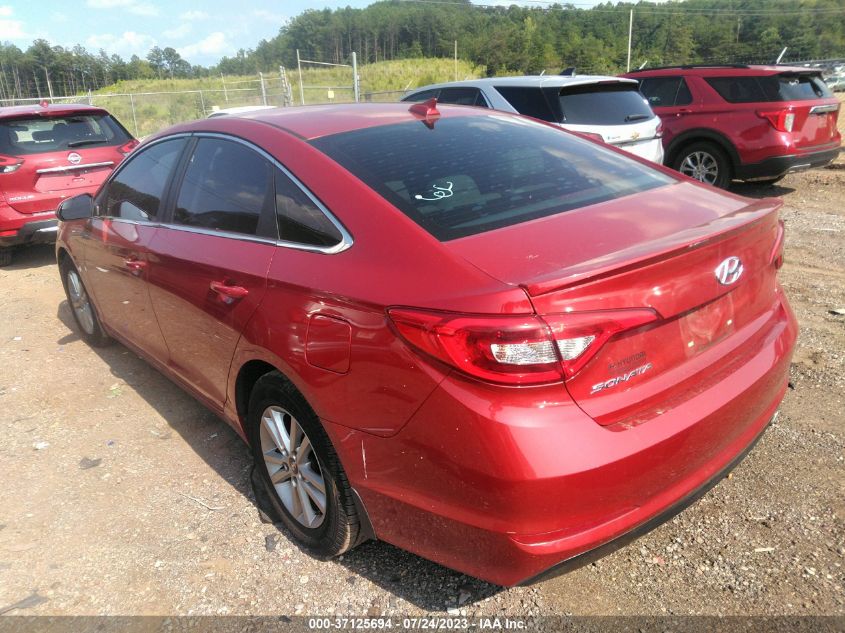 2017 HYUNDAI SONATA SE - 5NPE24AF9HH552976