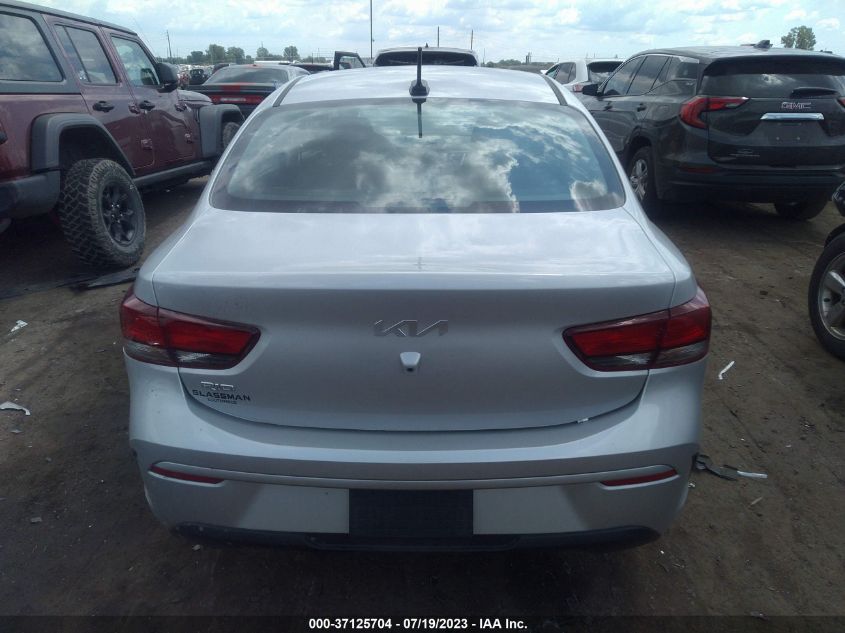 2022 KIA RIO LX/S - 3KPA24AD1NE476974