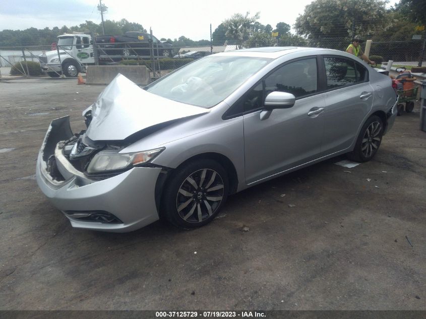 2015 HONDA CIVIC SEDAN EX-L - 19XFB2F97FE063196