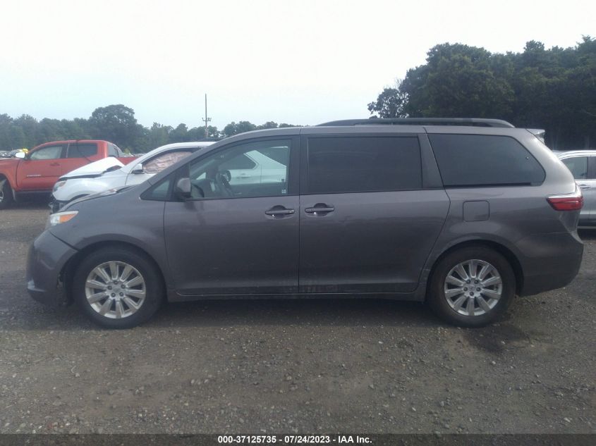 2015 TOYOTA SIENNA LE - 5TDJK3DC0FS118088
