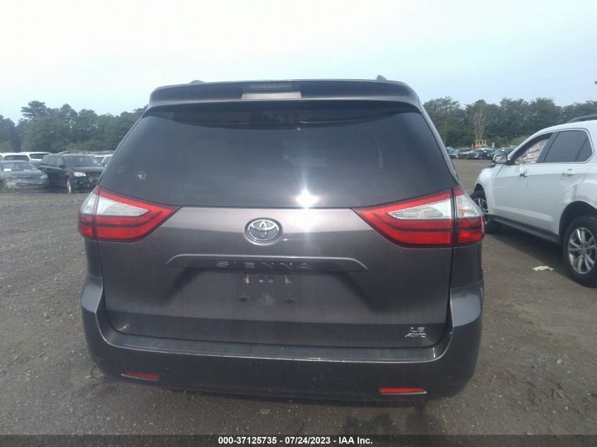 2015 TOYOTA SIENNA LE - 5TDJK3DC0FS118088