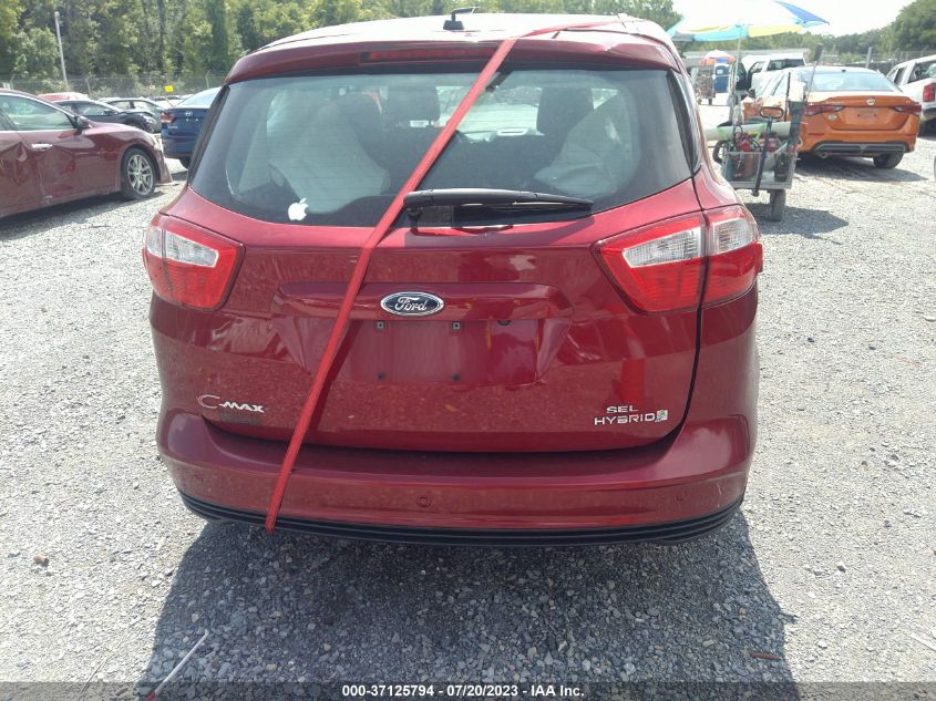 2016 FORD C-MAX HYBRID SEL - 1FADP5BU0GL100107