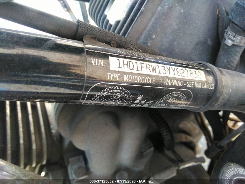 2000 HARLEY-DAVIDSON FLHRCI - 1HD1FRW13YY627830