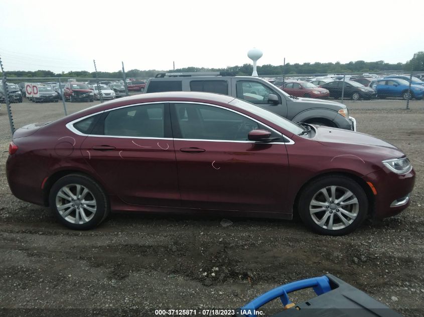 2016 CHRYSLER 200 LIMITED - 1C3CCCAB9GN141933