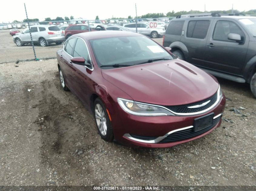 2016 CHRYSLER 200 LIMITED - 1C3CCCAB9GN141933