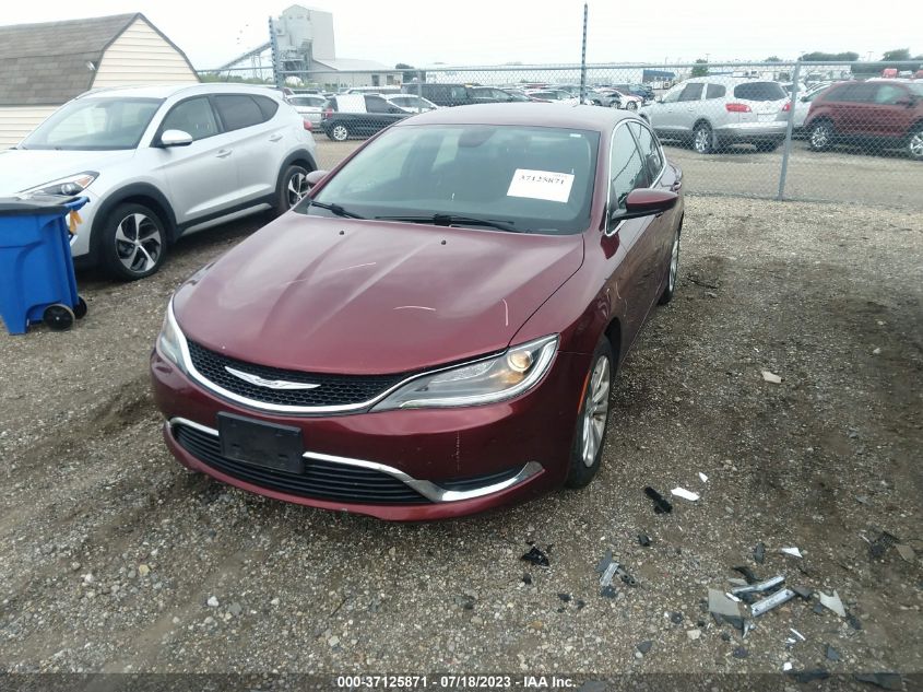 2016 CHRYSLER 200 LIMITED - 1C3CCCAB9GN141933