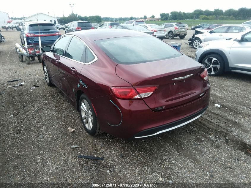 2016 CHRYSLER 200 LIMITED - 1C3CCCAB9GN141933