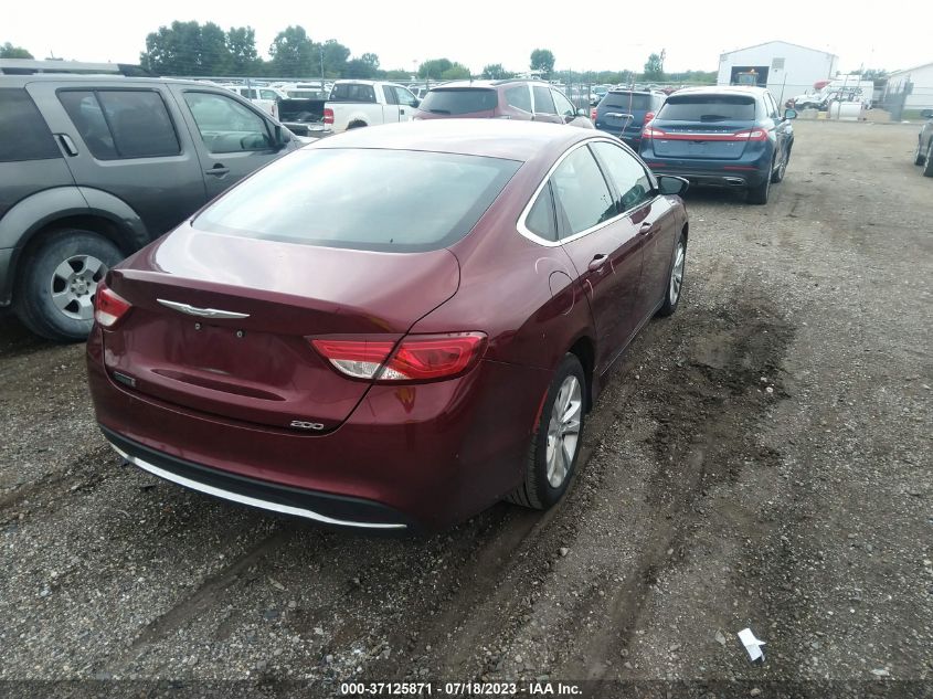 2016 CHRYSLER 200 LIMITED - 1C3CCCAB9GN141933