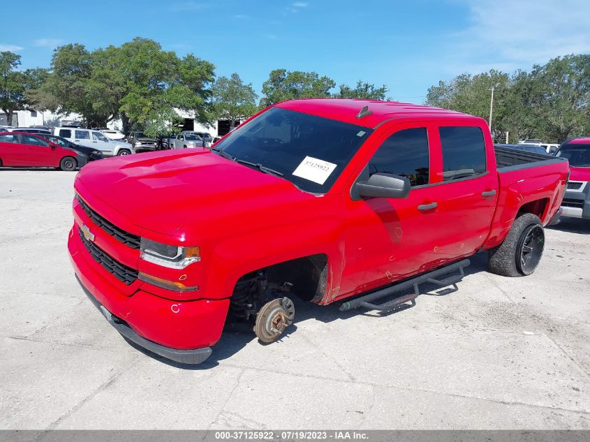 2018 CHEVROLET SILVERADO 1500 CUSTOM - 3GCPCPEC8JG311156