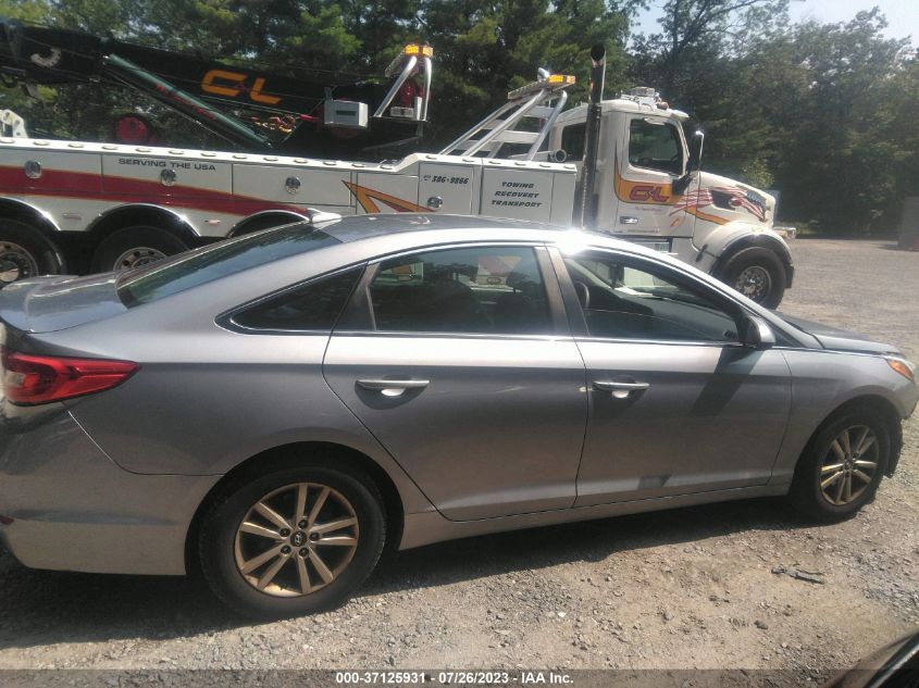 2015 HYUNDAI SONATA 2.4L SE - 5NPE24AF7FH242578