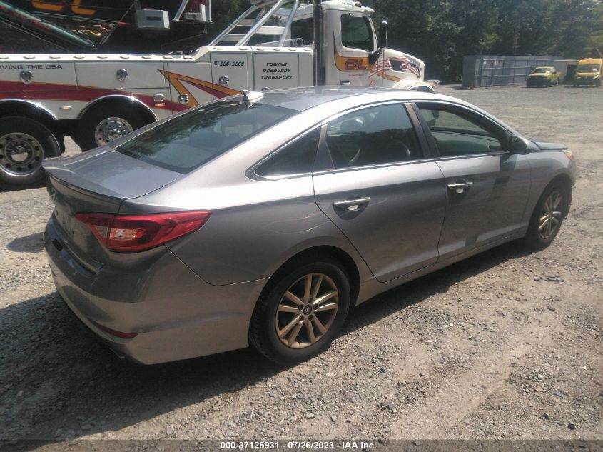 2015 HYUNDAI SONATA 2.4L SE - 5NPE24AF7FH242578