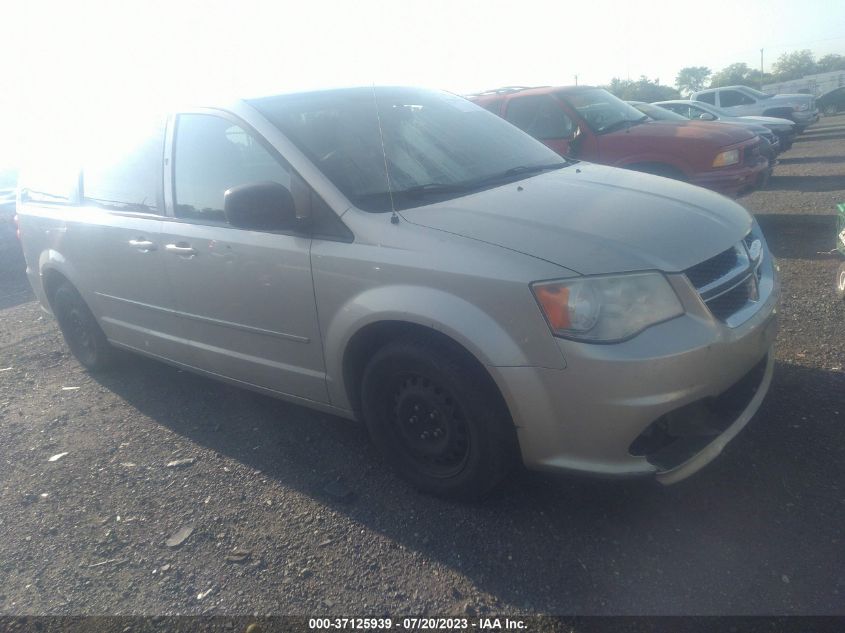2013 DODGE GRAND CARAVAN SE - 2C4RDGBG3DR507209