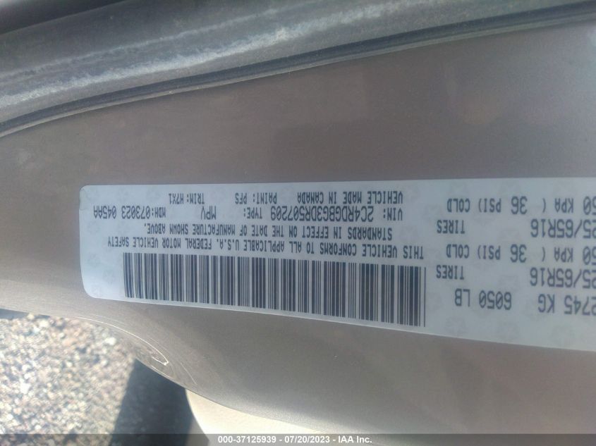 2013 DODGE GRAND CARAVAN SE - 2C4RDGBG3DR507209