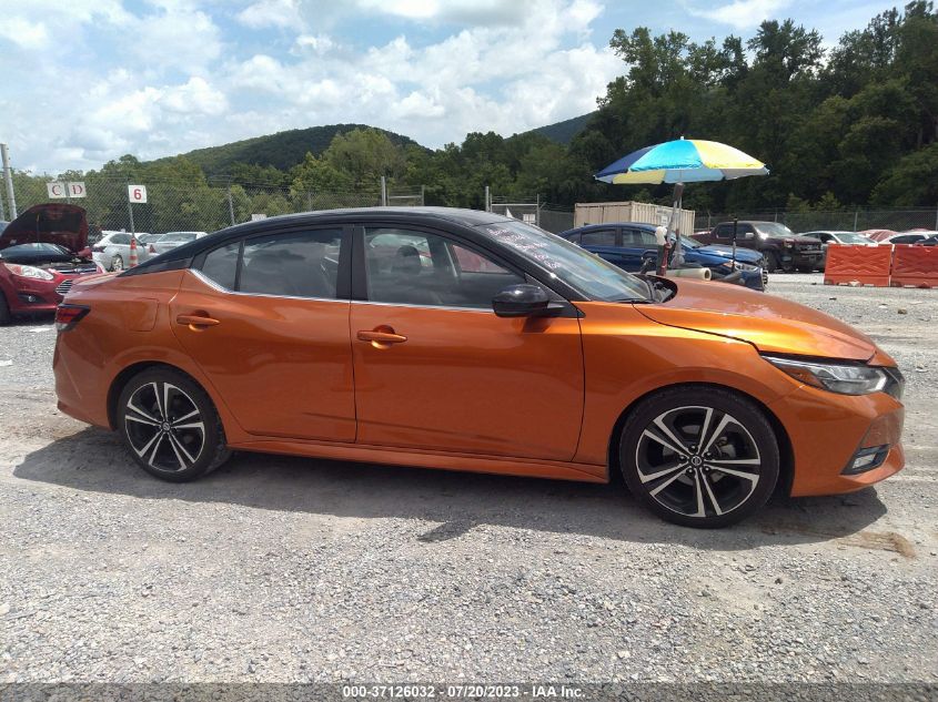 2021 NISSAN SENTRA SR - 3N1AB8DV7MY201637