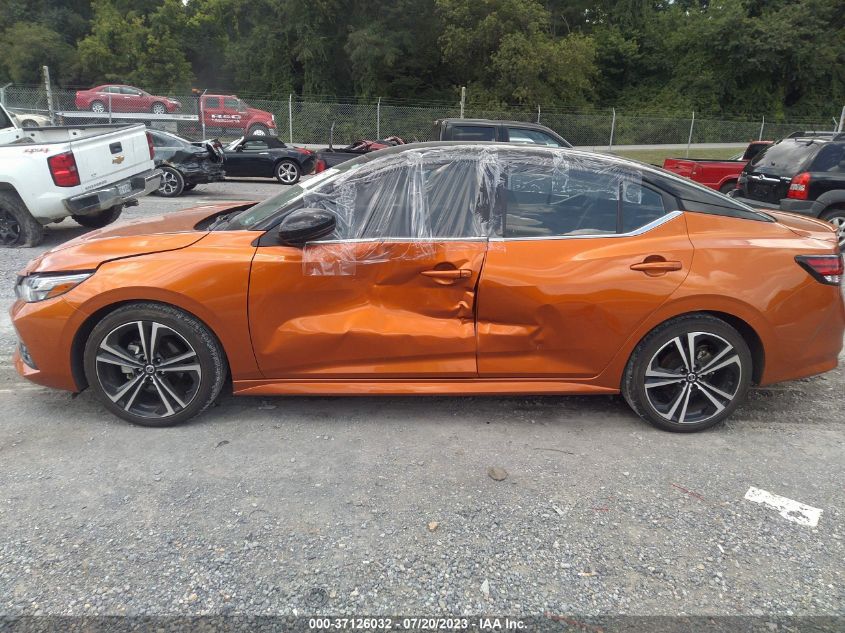 2021 NISSAN SENTRA SR - 3N1AB8DV7MY201637