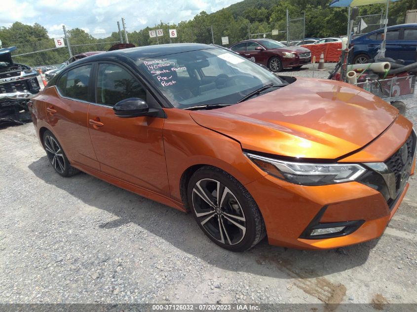 2021 NISSAN SENTRA SR - 3N1AB8DV7MY201637