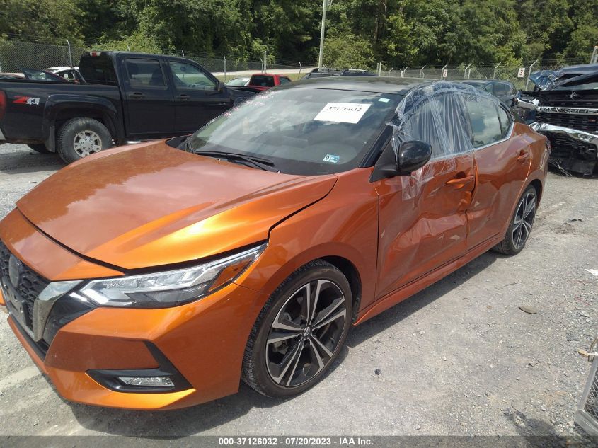 2021 NISSAN SENTRA SR - 3N1AB8DV7MY201637