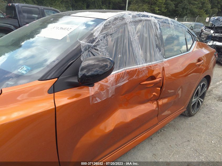 2021 NISSAN SENTRA SR - 3N1AB8DV7MY201637