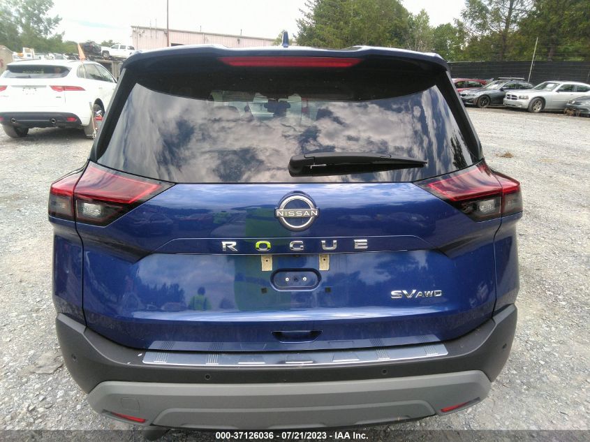 2022 NISSAN ROGUE SV - 5N1BT3BB7NC714595