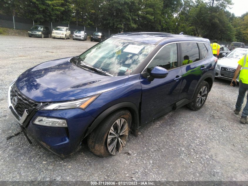 2022 NISSAN ROGUE SV - 5N1BT3BB7NC714595