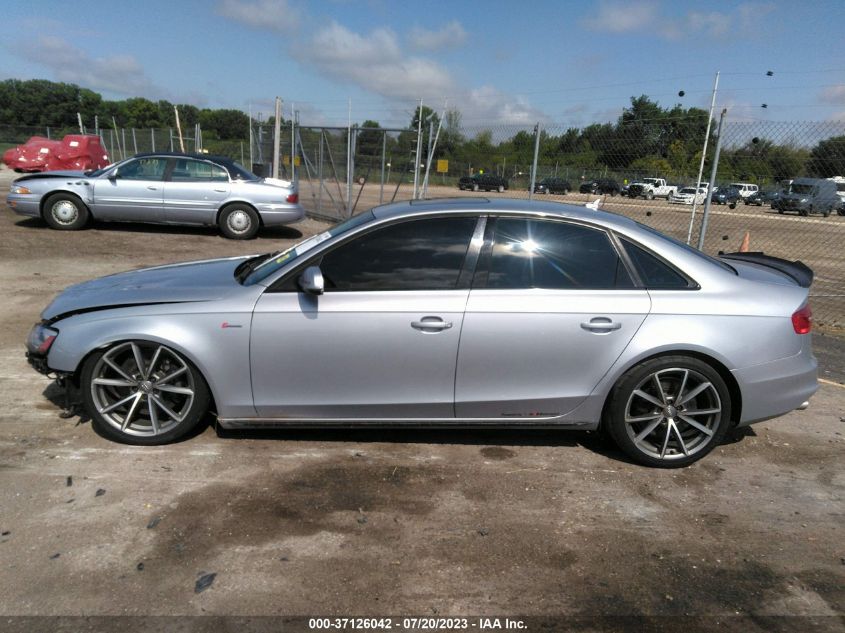 2015 AUDI S4 PREMIUM PLUS WAUBGAFLXFA045443