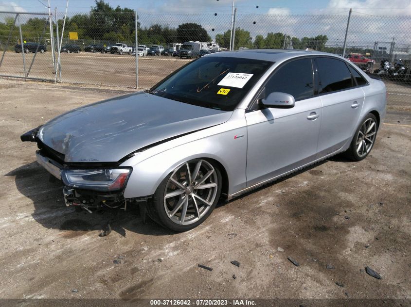 2015 AUDI S4 PREMIUM PLUS WAUBGAFLXFA045443