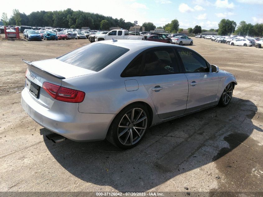 2015 AUDI S4 PREMIUM PLUS WAUBGAFLXFA045443