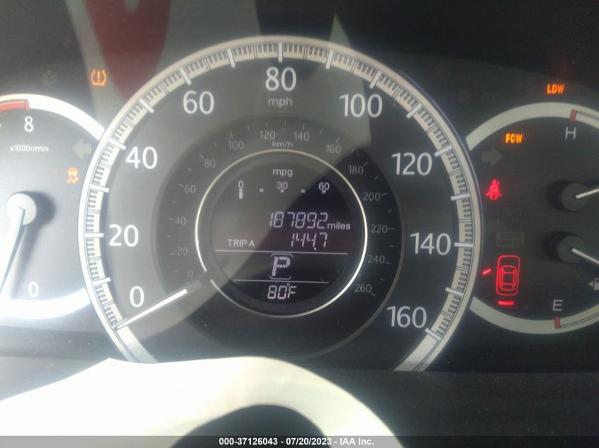 2014 HONDA ACCORD SEDAN EX-L - 1HGCR2F88EA047467