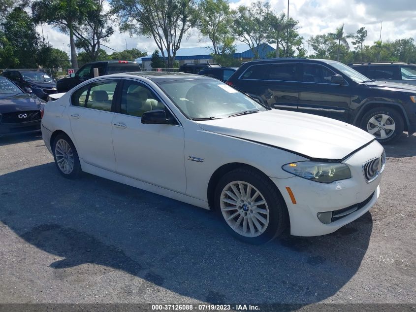 2013 BMW 5 SERIES 535I - WBAFR7C50DC818281