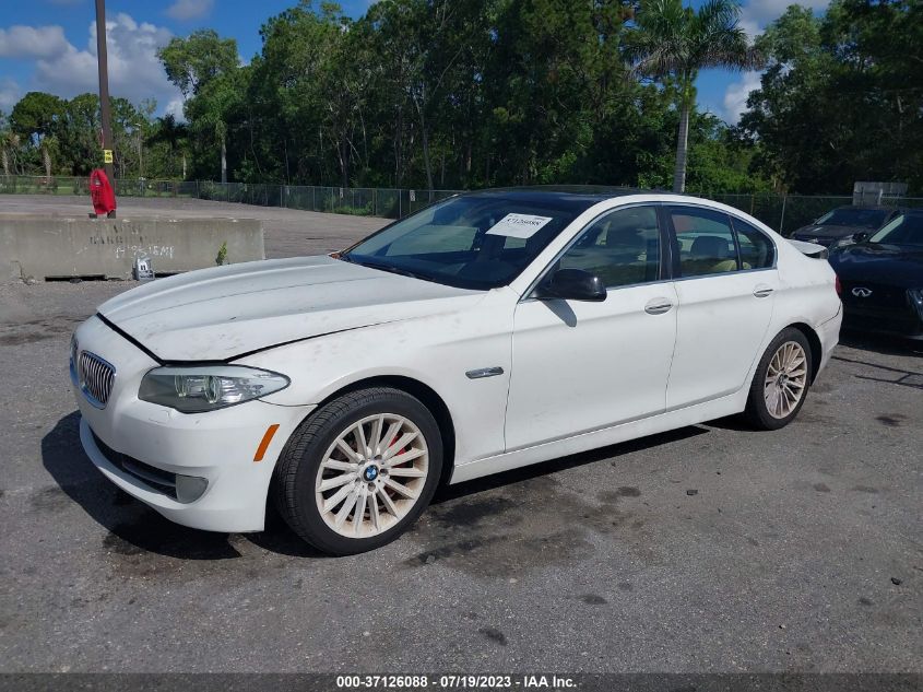 2013 BMW 5 SERIES 535I - WBAFR7C50DC818281