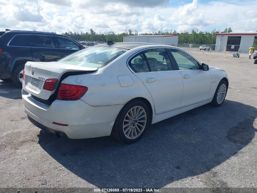2013 BMW 5 SERIES 535I - WBAFR7C50DC818281