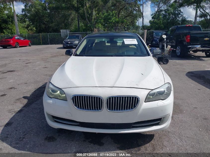 2013 BMW 5 SERIES 535I - WBAFR7C50DC818281