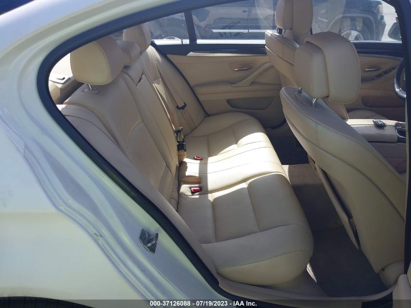 2013 BMW 5 SERIES 535I - WBAFR7C50DC818281