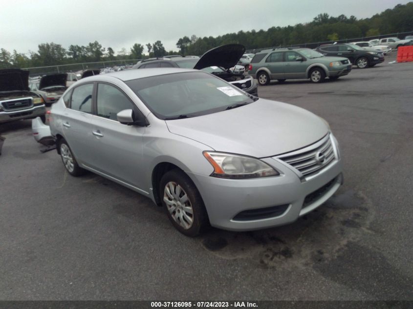 2014 NISSAN SENTRA SV - 3N1AB7AP3EY339032