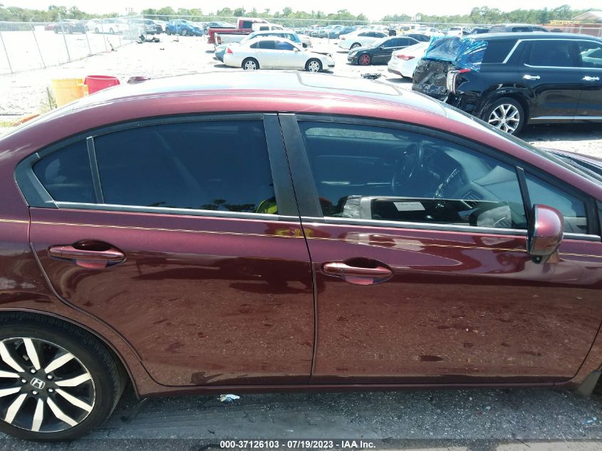 2015 HONDA CIVIC SEDAN EX-L - 19XFB2F95FE044761